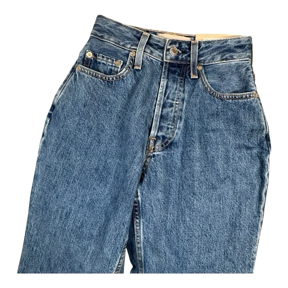 NWT Everlane The Curvy '90s Cheeky Jean High Waist Straight Leg Size 23 Regular - Picture 1 of 12